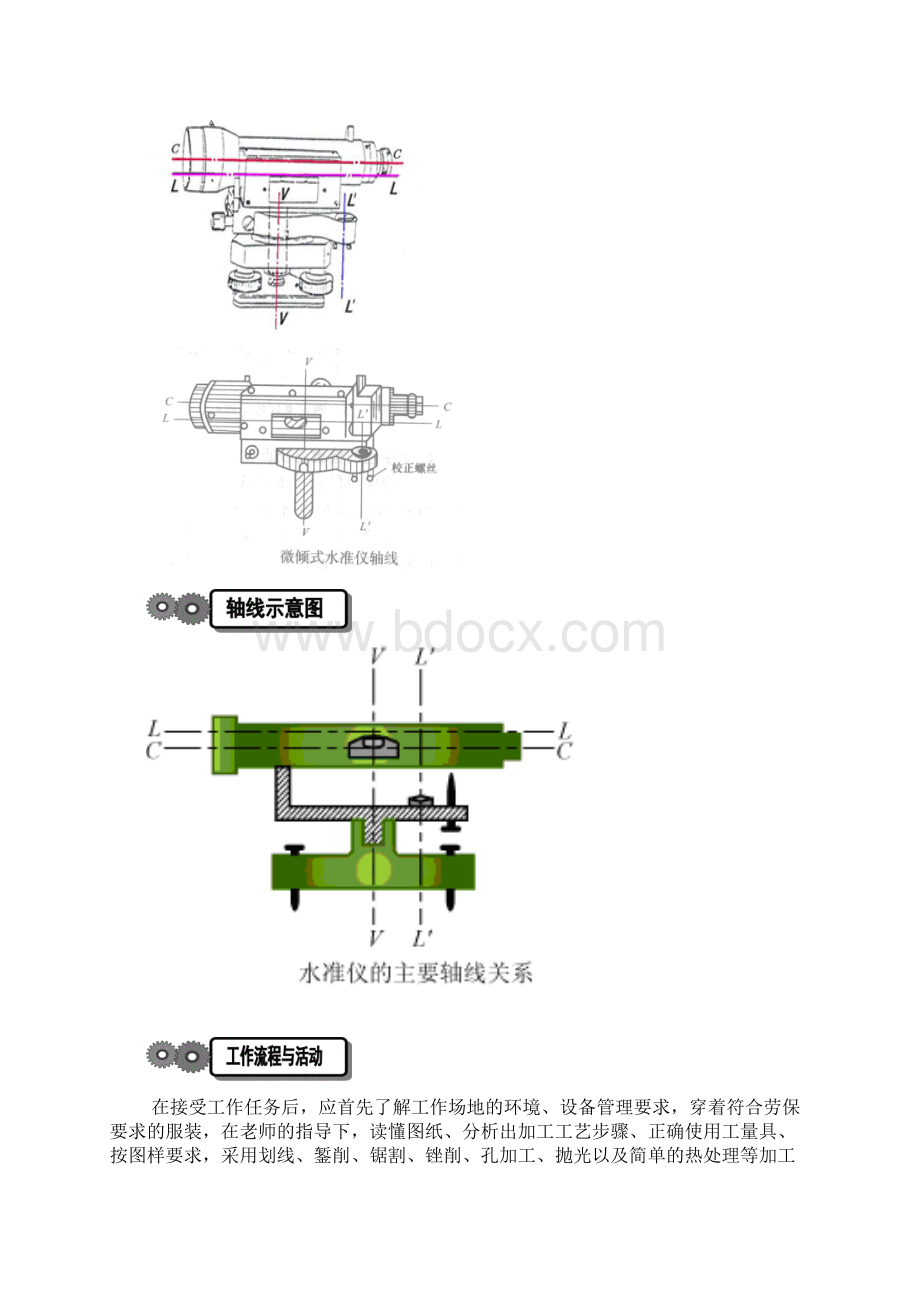 任务三微倾式水准仪的检验与校正工作页资料文档格式.docx_第2页