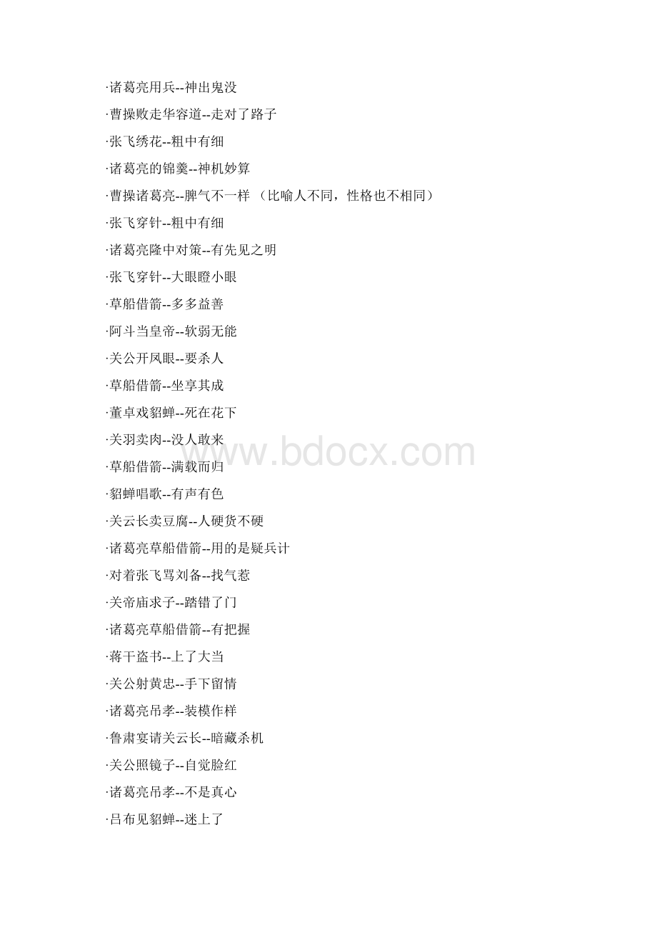 有关三国的谚语Word下载.docx_第2页