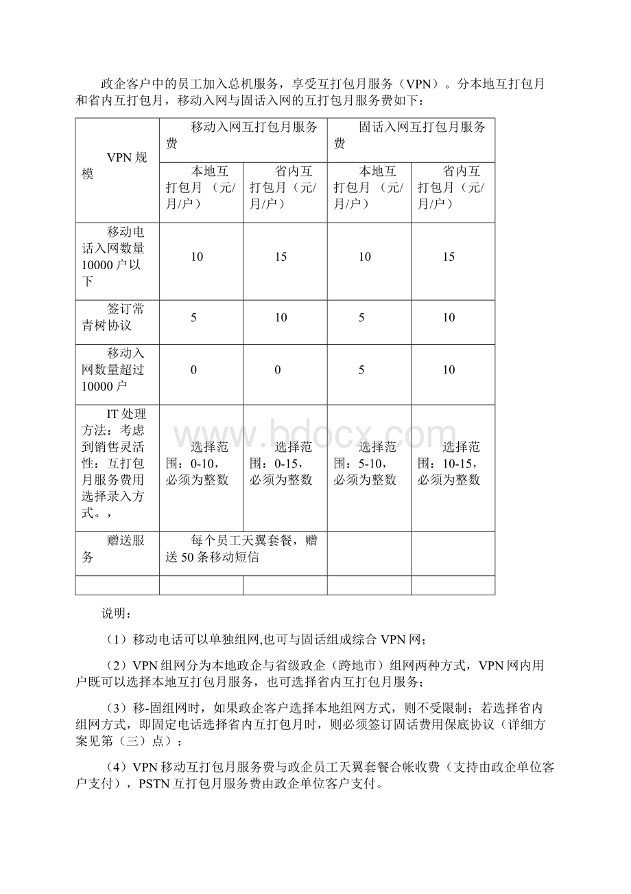 总机服务组合方案产品说明书分析.docx_第2页