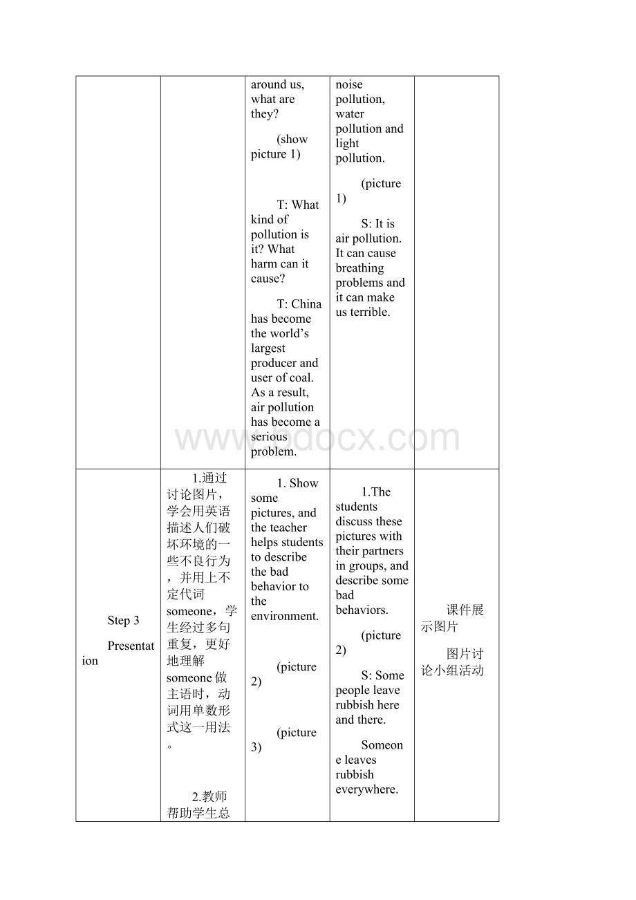 九年级英语上册Unit2Topic2AllTheseProblemsAreVerySeriousSectionA教学设计新版仁爱版文档格式.docx_第3页