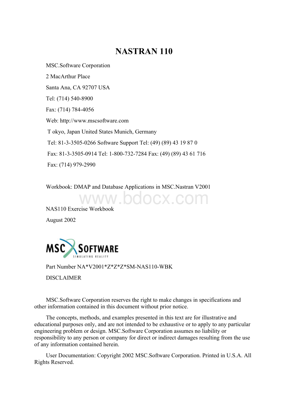 NASTRAN 110.docx_第1页