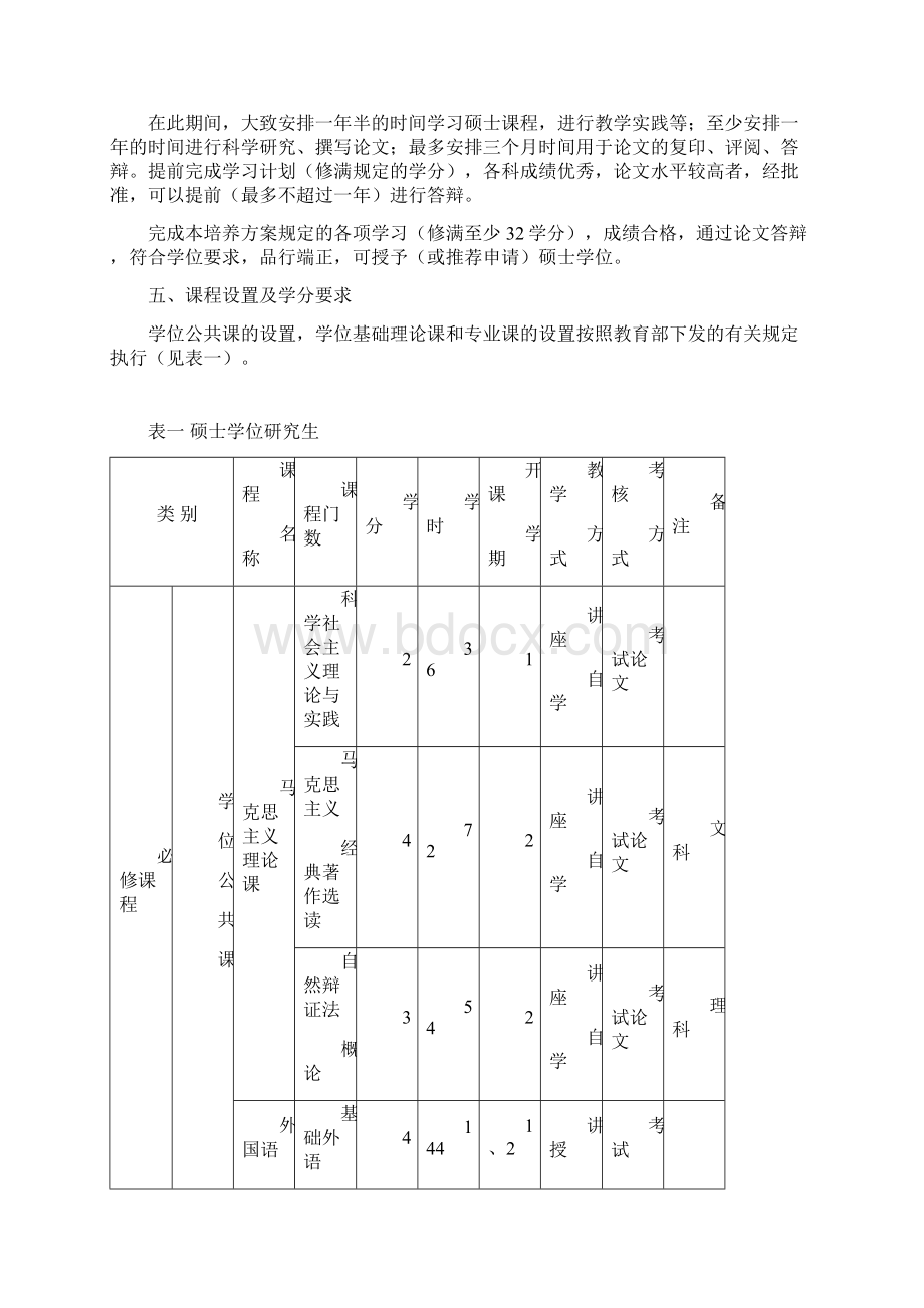 概率论与数理统计专业攻读硕士学位研究生培养方案Word格式.docx_第3页