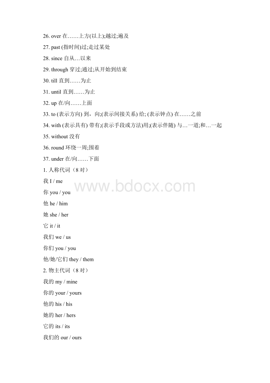 初中英语1600个单词讲解学习.docx_第3页