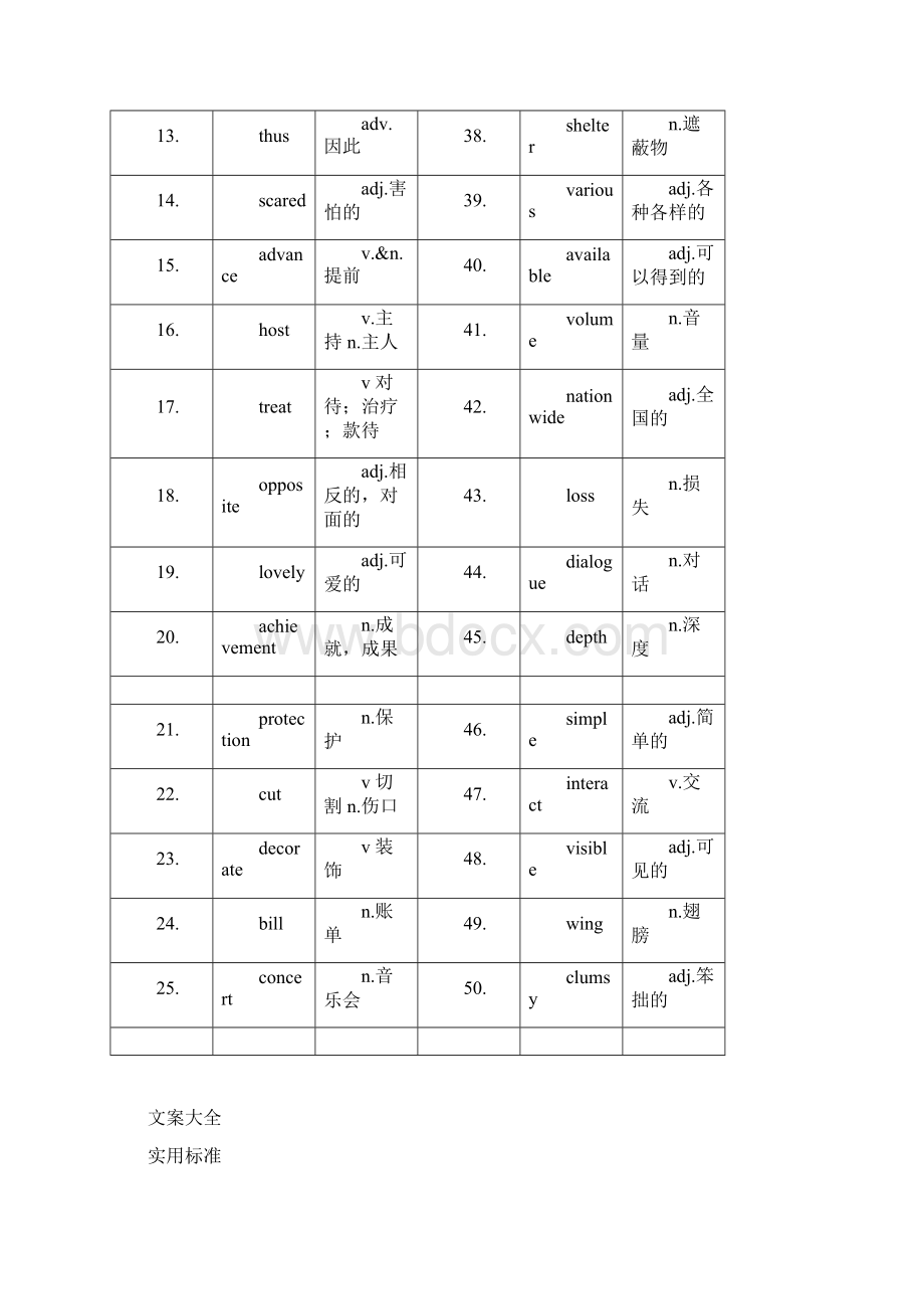 英语高频词汇800词.docx_第2页