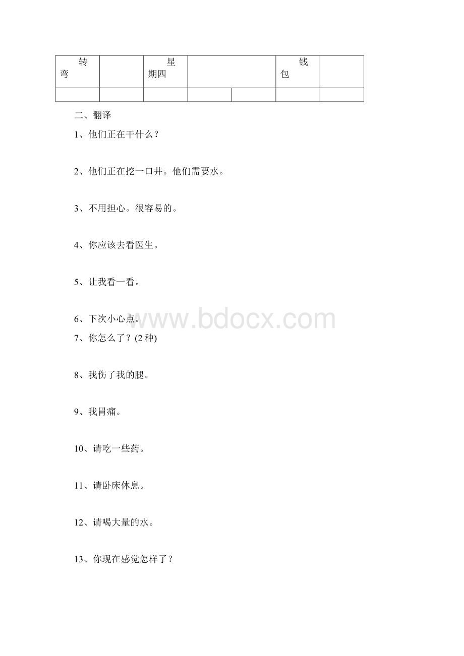 开心学英语六年级上册期末知识点复习.docx_第2页