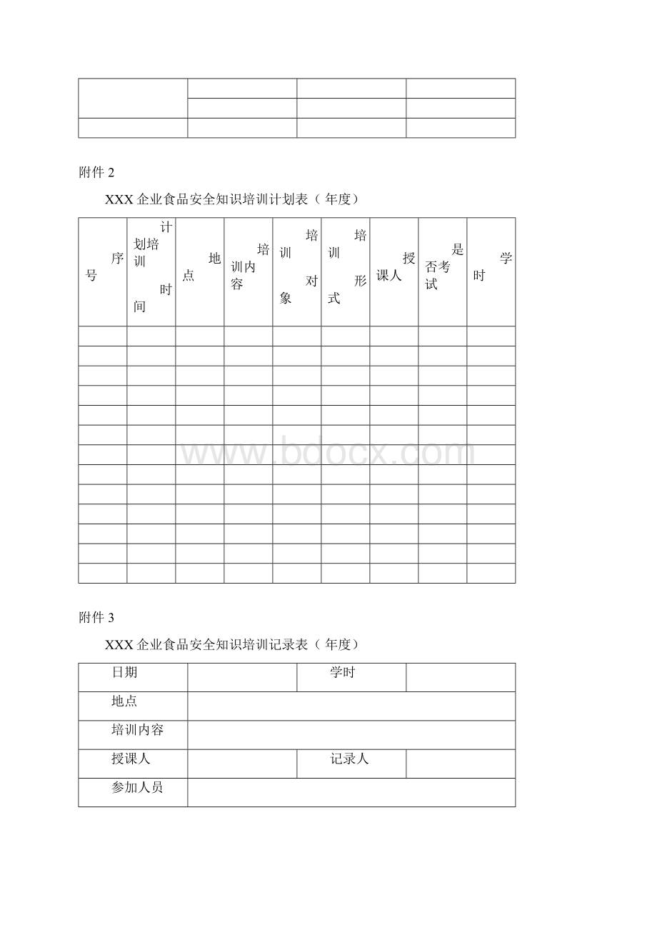 食品生产企业食品安全知识培训要求.docx_第3页