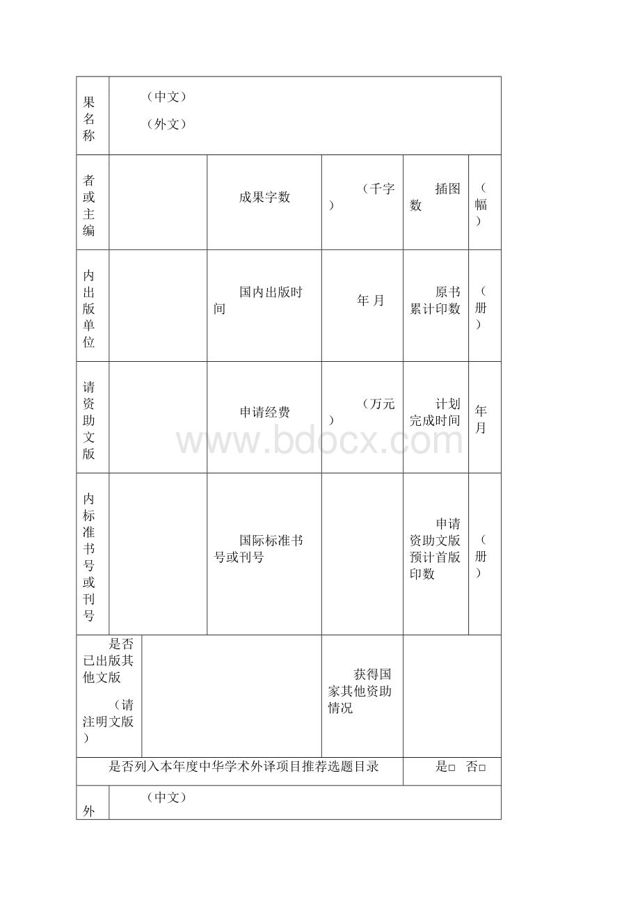 2国家社科基金中华学术外译项目申请书科研人员科研机构学术期刊社类Word下载.docx_第3页