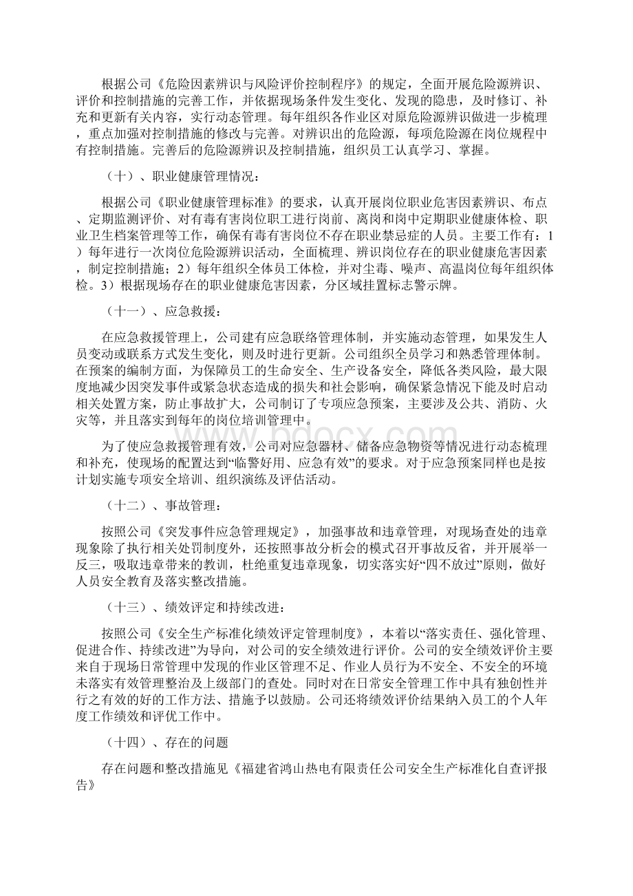 安全生产标准化绩效评定报告.docx_第3页