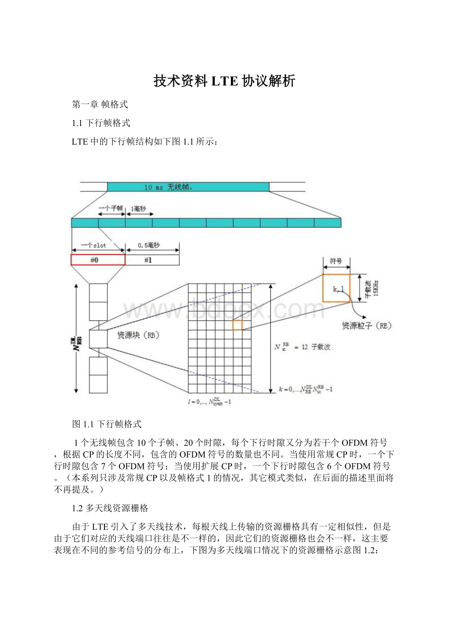 技术资料LTE协议解析.docx