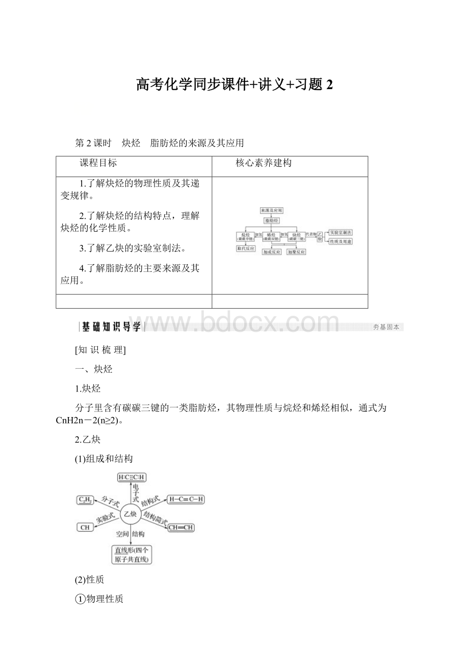 高考化学同步课件+讲义+习题 2Word文档格式.docx_第1页