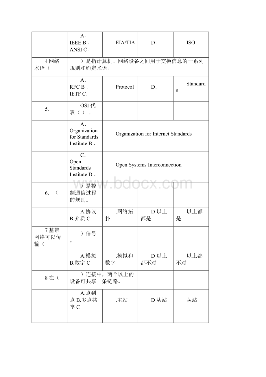 计算机等级考试基础部分试题.docx_第2页