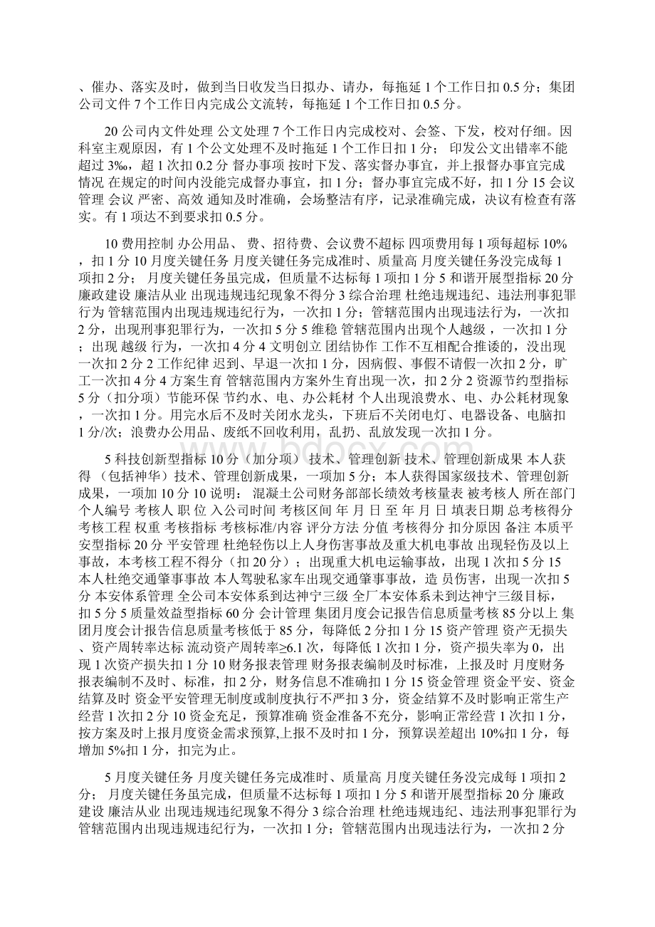 混凝土搅拌站绩效评分考核表.docx_第2页