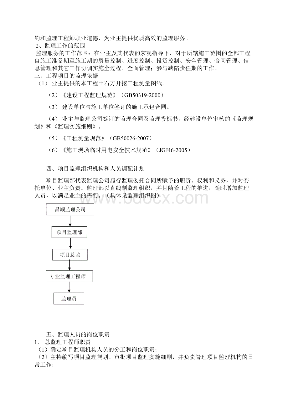 水厂扩建场地平整土方工程监理规划.docx_第2页