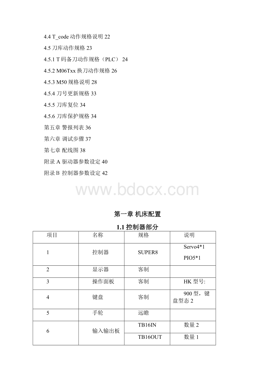 巨冈650加工中心配机手册刀臂式刀库V11doc.docx_第3页