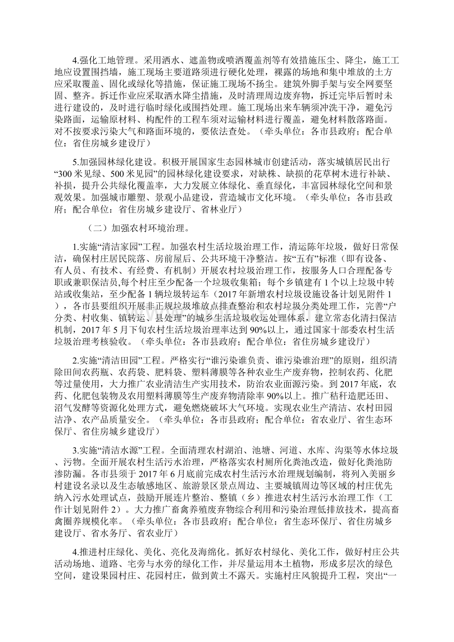 海南省城乡环境综合整治工作方案Word文档格式.docx_第2页