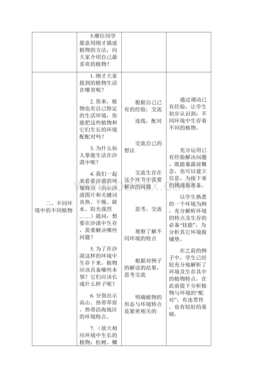 新苏教版科学三年级下册教案二单元Word格式文档下载.docx_第3页