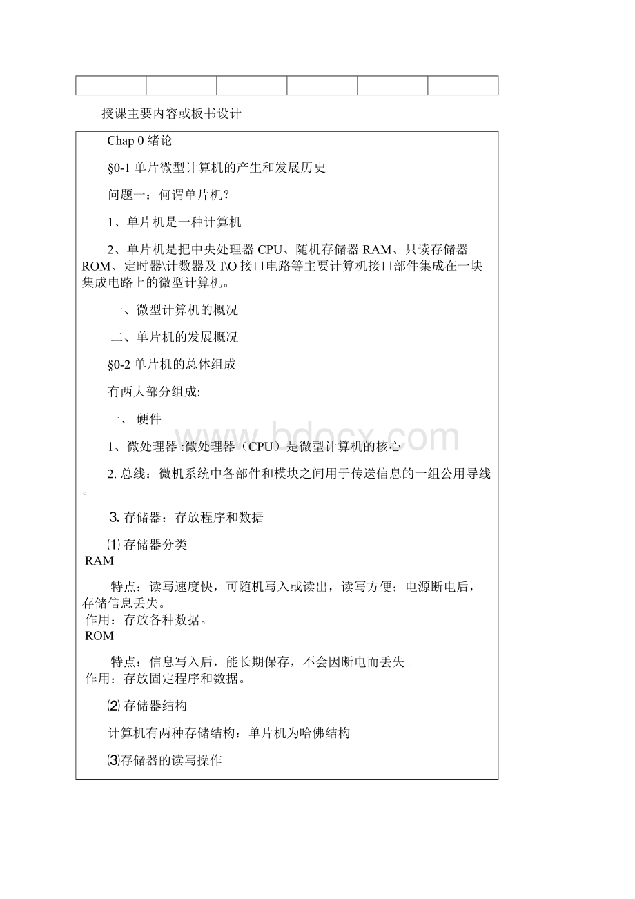 高职单片机教案.docx_第2页