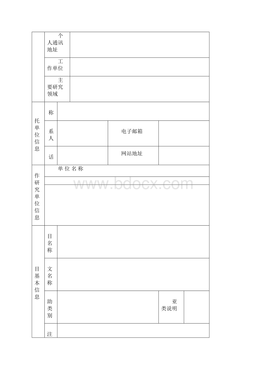 国自然NSFC申请书模板.docx_第2页