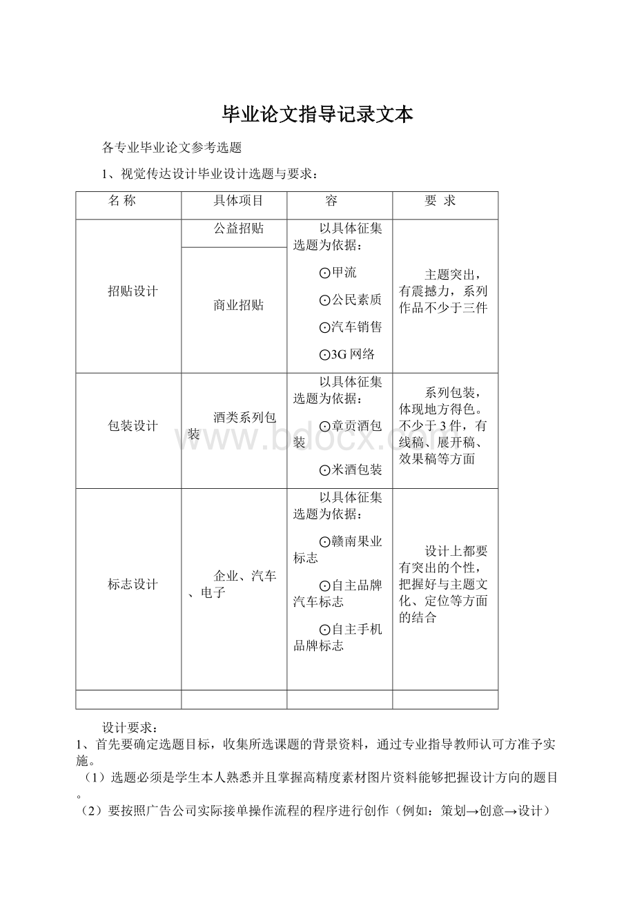 毕业论文指导记录文本.docx