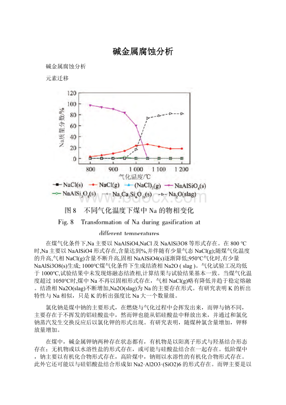 碱金属腐蚀分析.docx_第1页