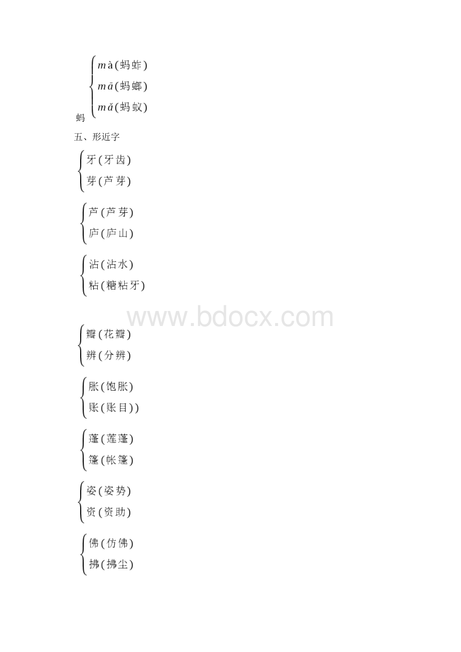 部编小学语文三年级下册期末复习资料.docx_第3页