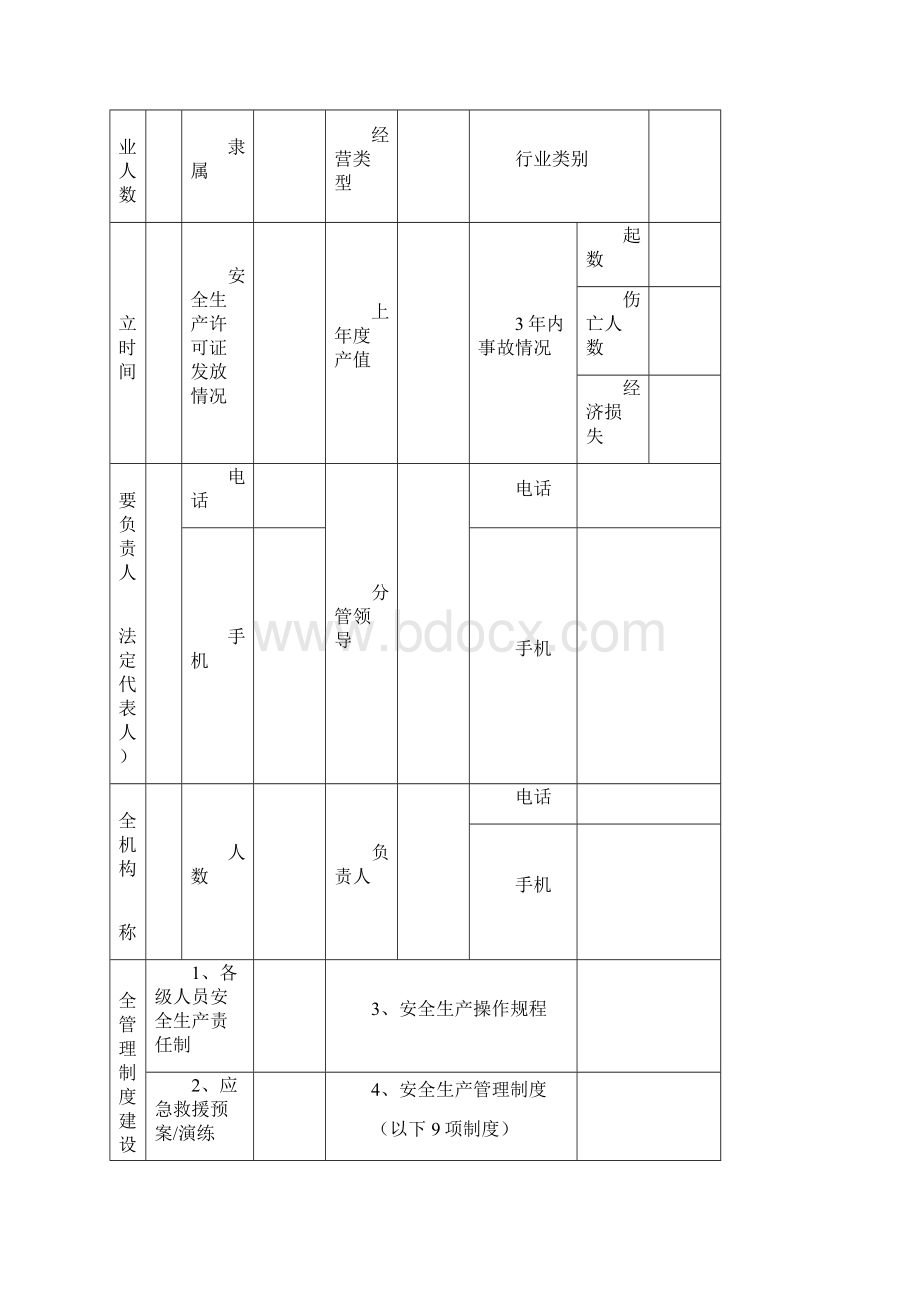 生产经营单位落实安全生产法定责任量化手册文档格式.docx_第2页