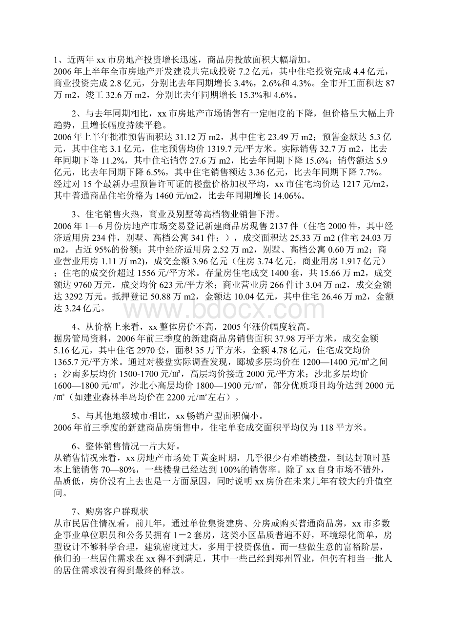 推荐精品市房地产项目可行性研究报告.docx_第2页