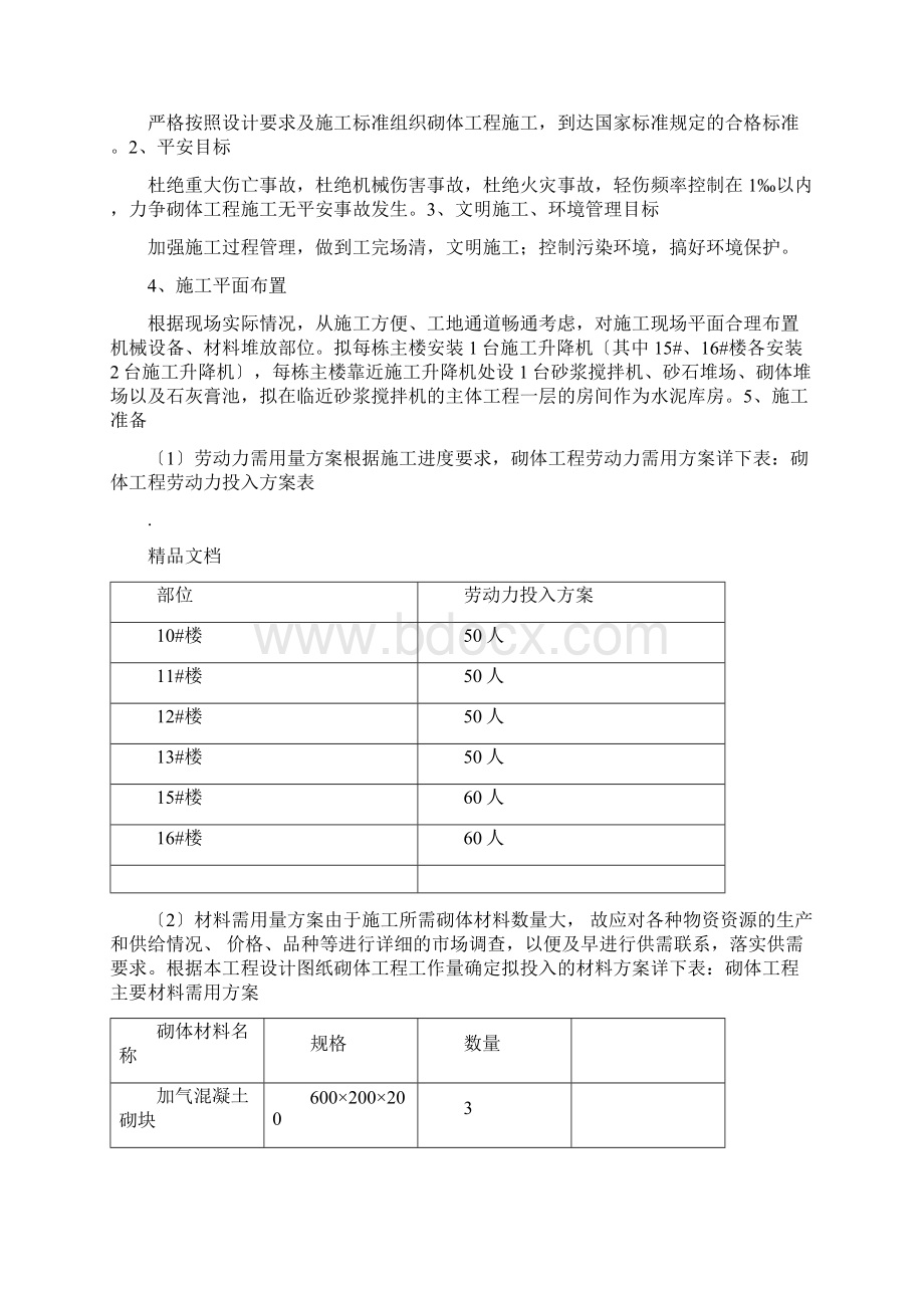 砌体工程施工实施总结的的方案.docx_第2页