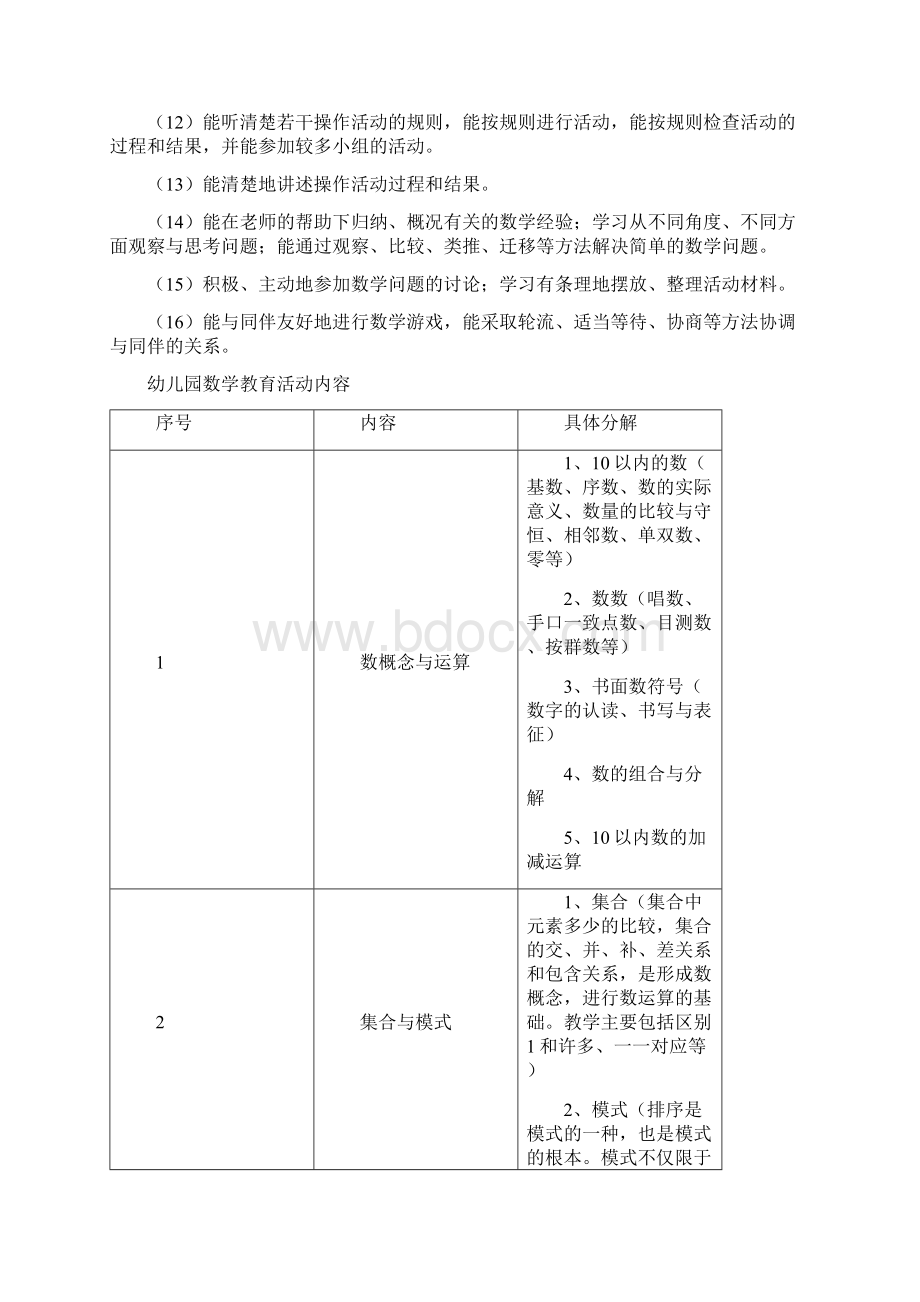 幼儿园数学教育教学活动各年龄阶段目标文档格式.docx_第3页