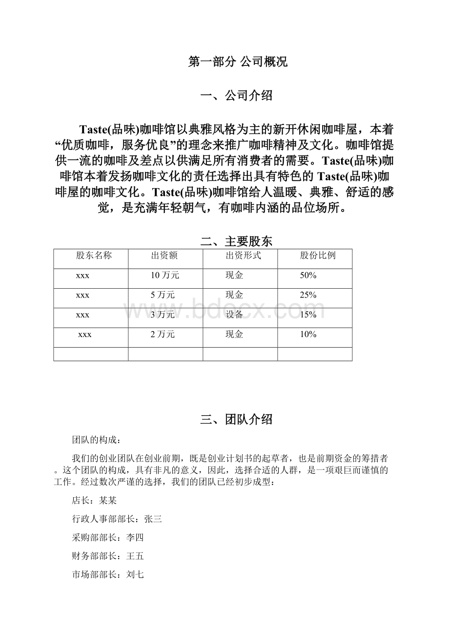 大学生创业规划书范文汇编.docx_第3页