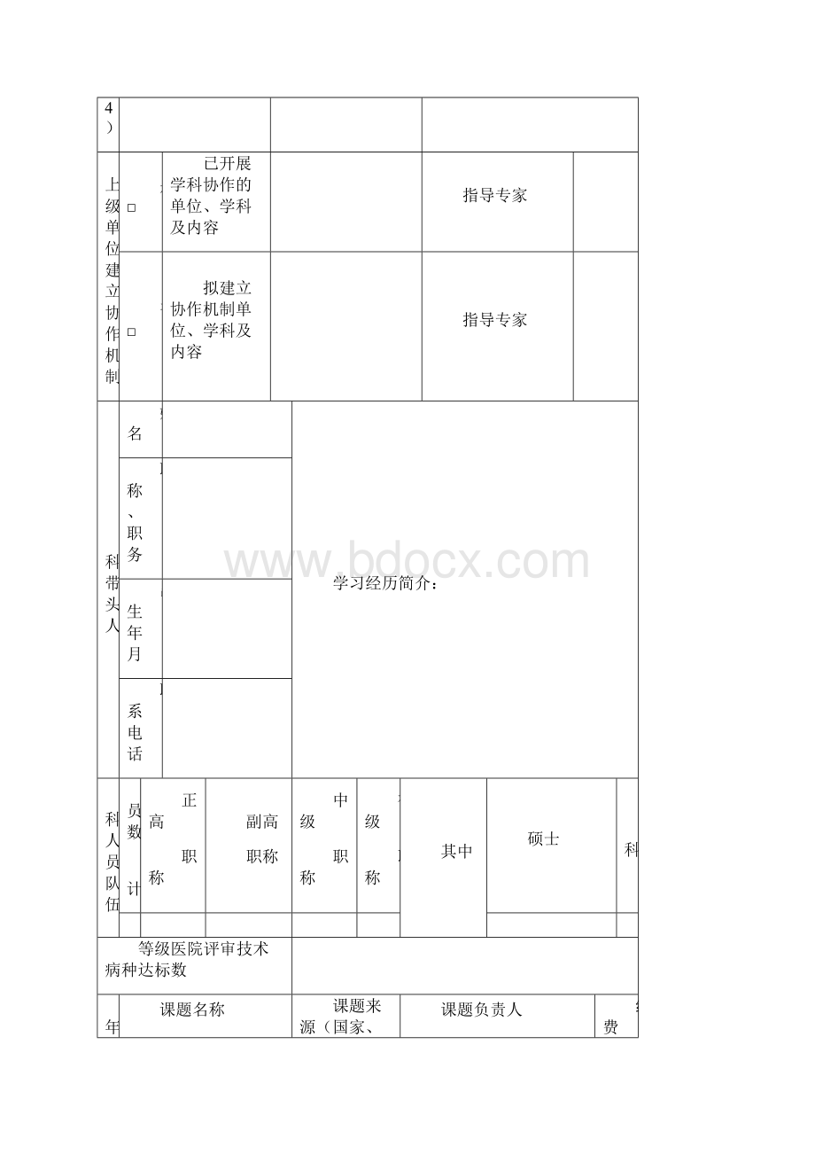 长兴县中医院重点学科申报合同书空白.docx_第3页