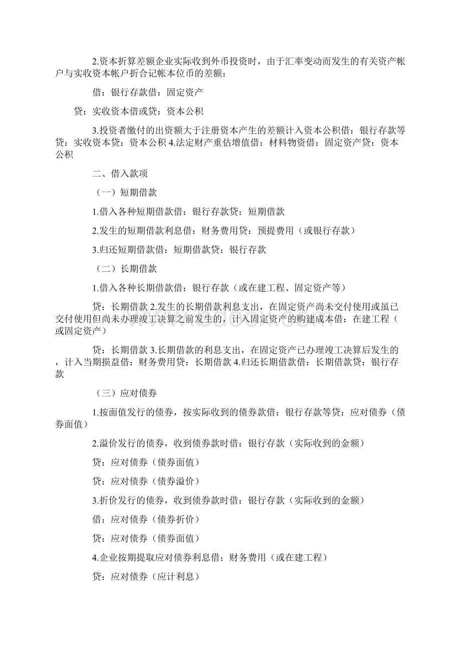 企业常见会计分录.docx_第2页