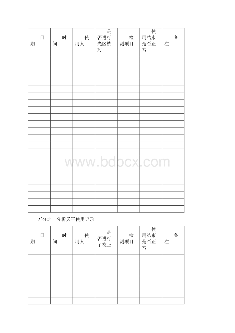 各种记录表格文档格式.docx_第2页