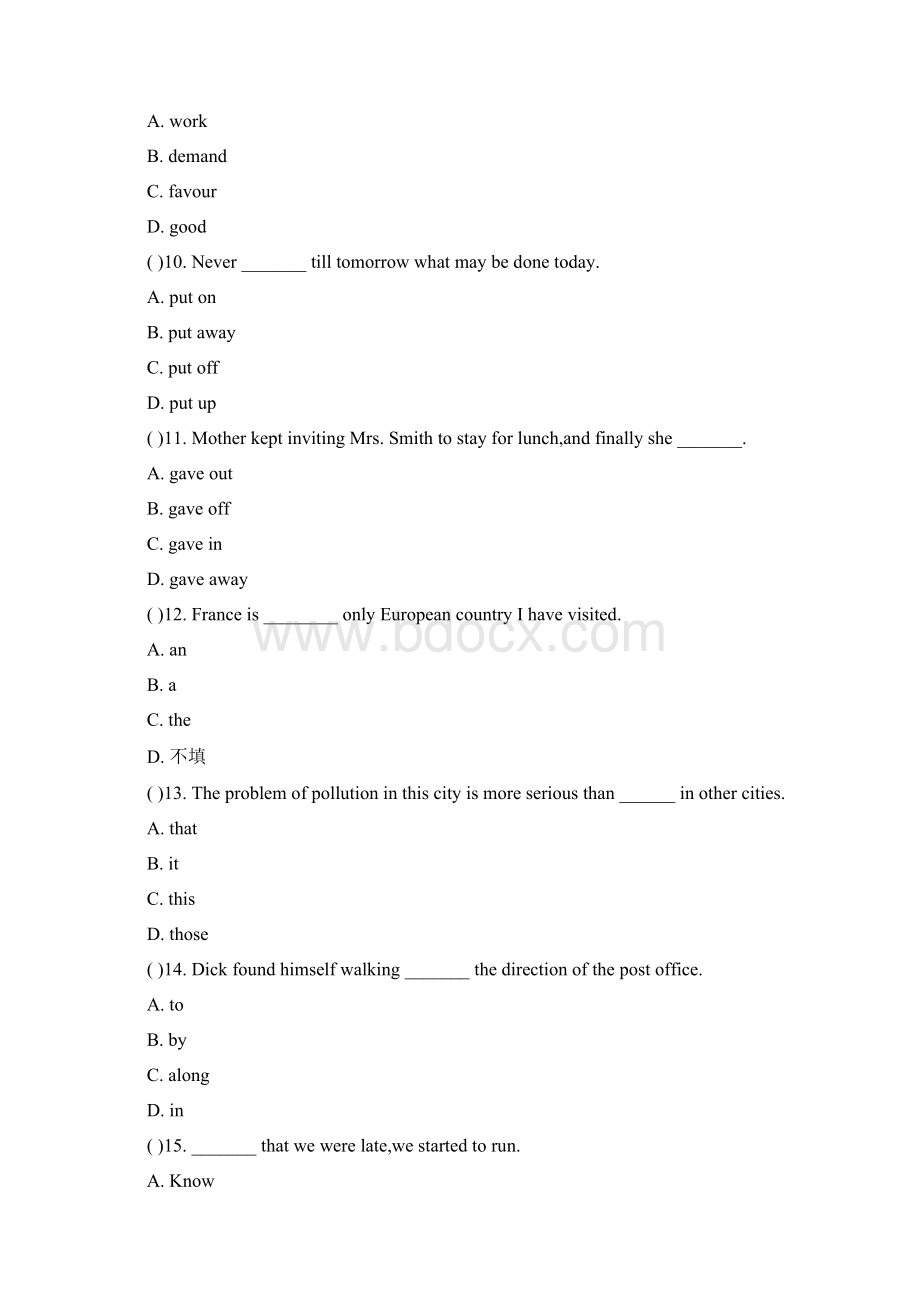 英语成人高考试题Word文件下载.docx_第2页