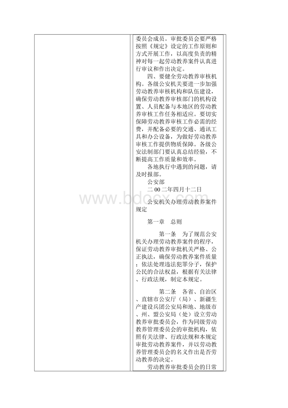 公安机关办理劳动教养案件规定Word格式.docx_第3页