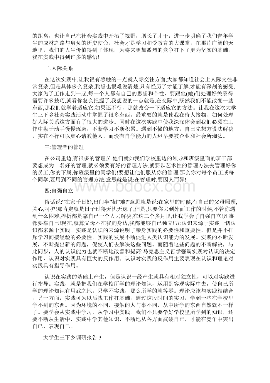 大学生三下乡调研报告5篇范文.docx_第3页