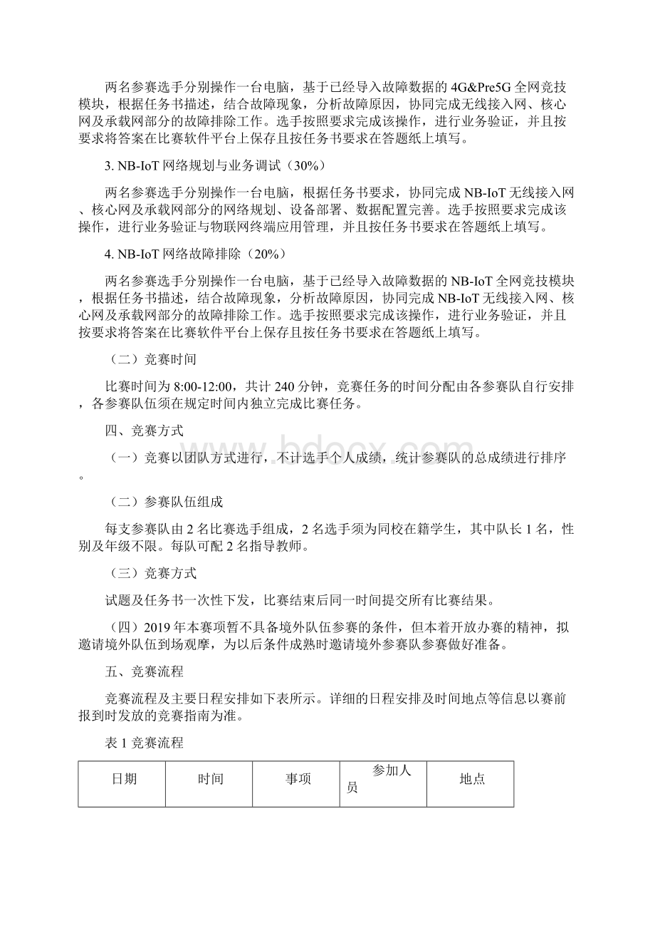 全国职业院校技能大赛高职组4G全网建设技术赛项规程.docx_第2页