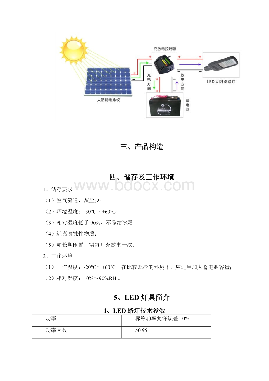 太阳能LED路灯产品说明书.docx_第3页