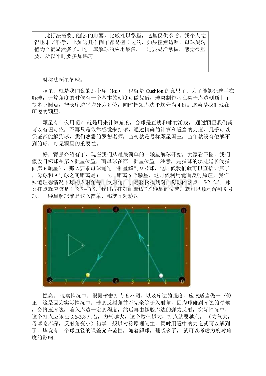 花式台球颗星解图例说明台球走位技巧颗星详解要想成为高手必看教程.docx_第3页