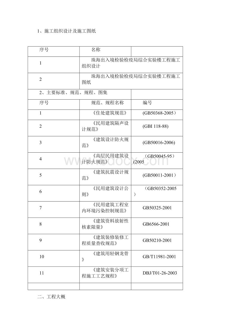 轻钢龙骨水泥纤维板隔墙施工.docx_第2页