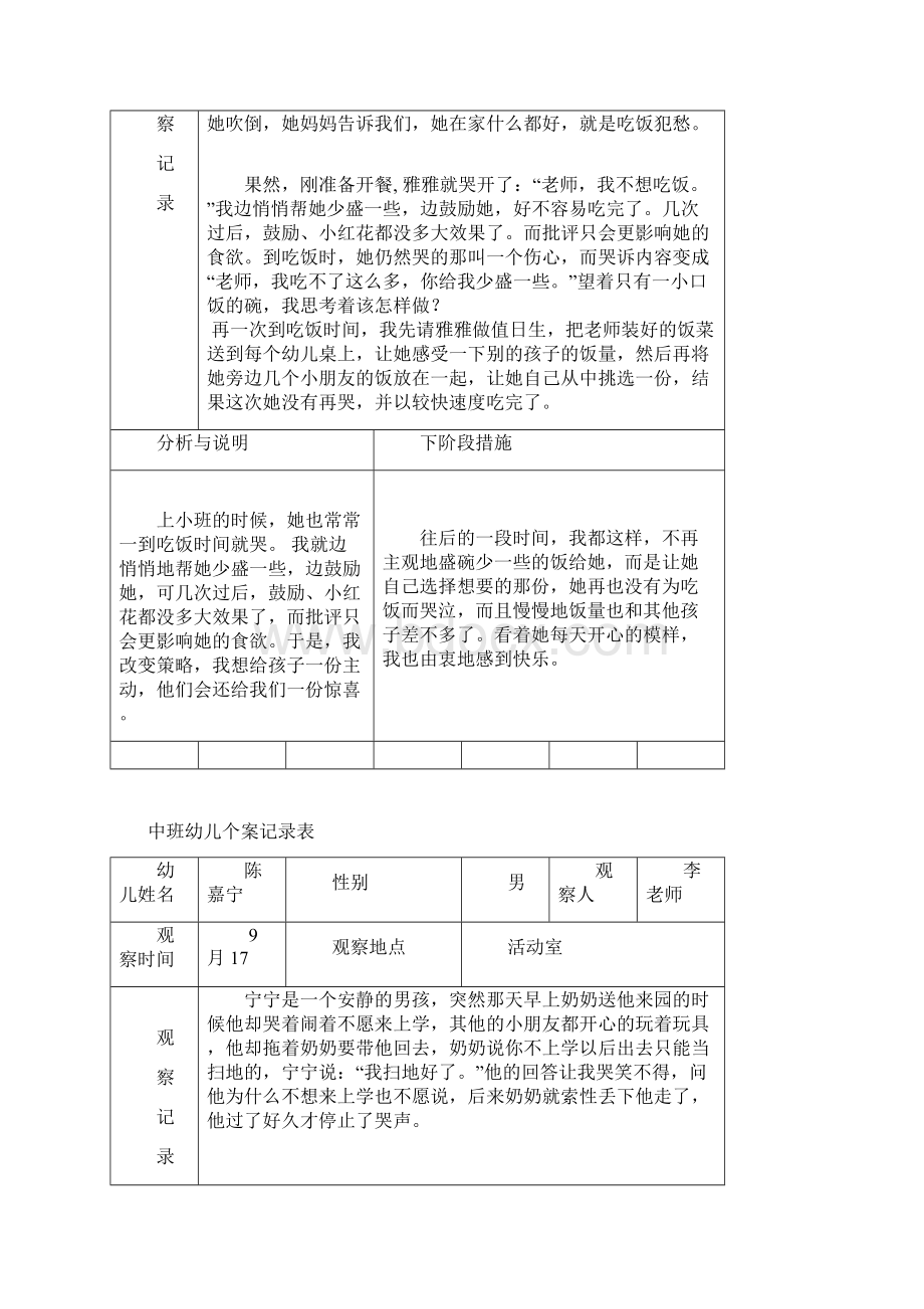 中班幼儿观察记录表文档格式.docx_第3页