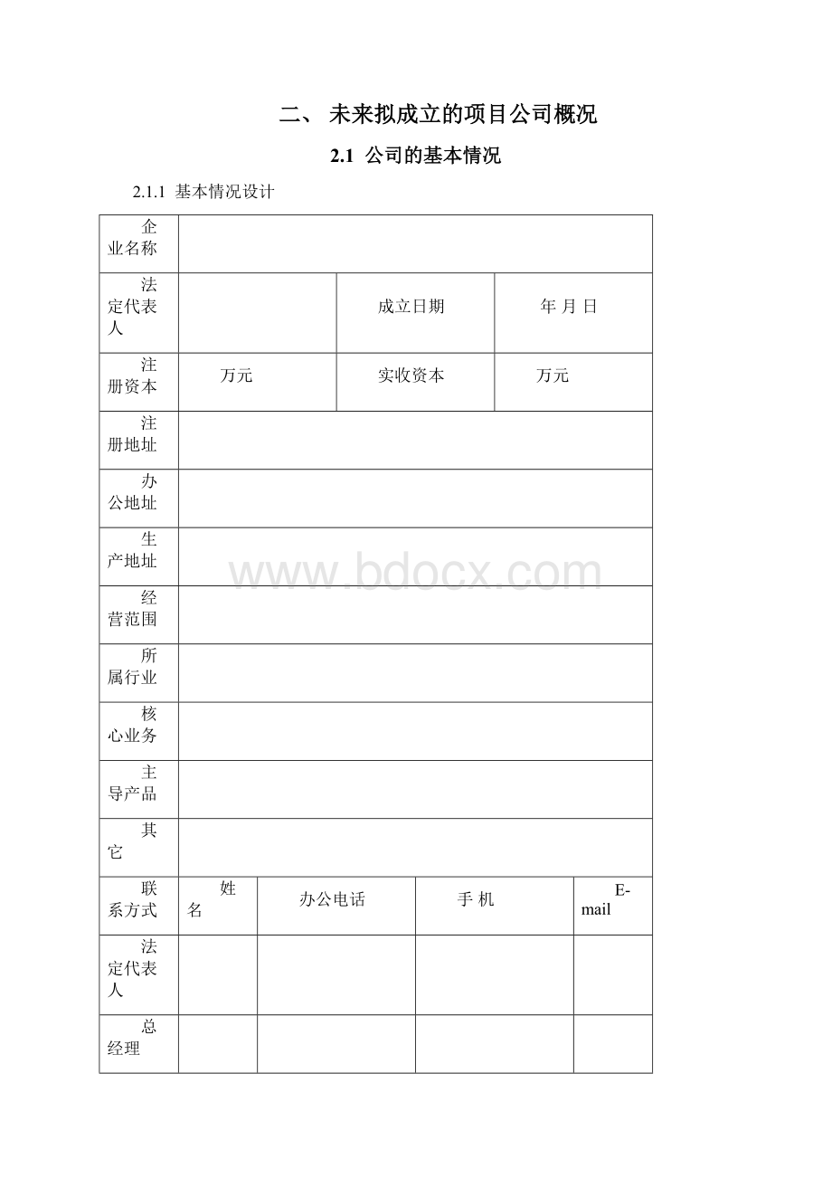 商业计划书模版种子期.docx_第3页