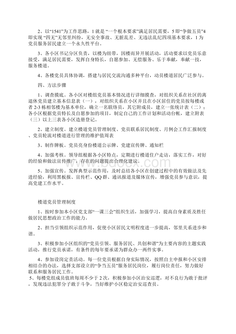 楼栋党小组实施方案.docx_第2页