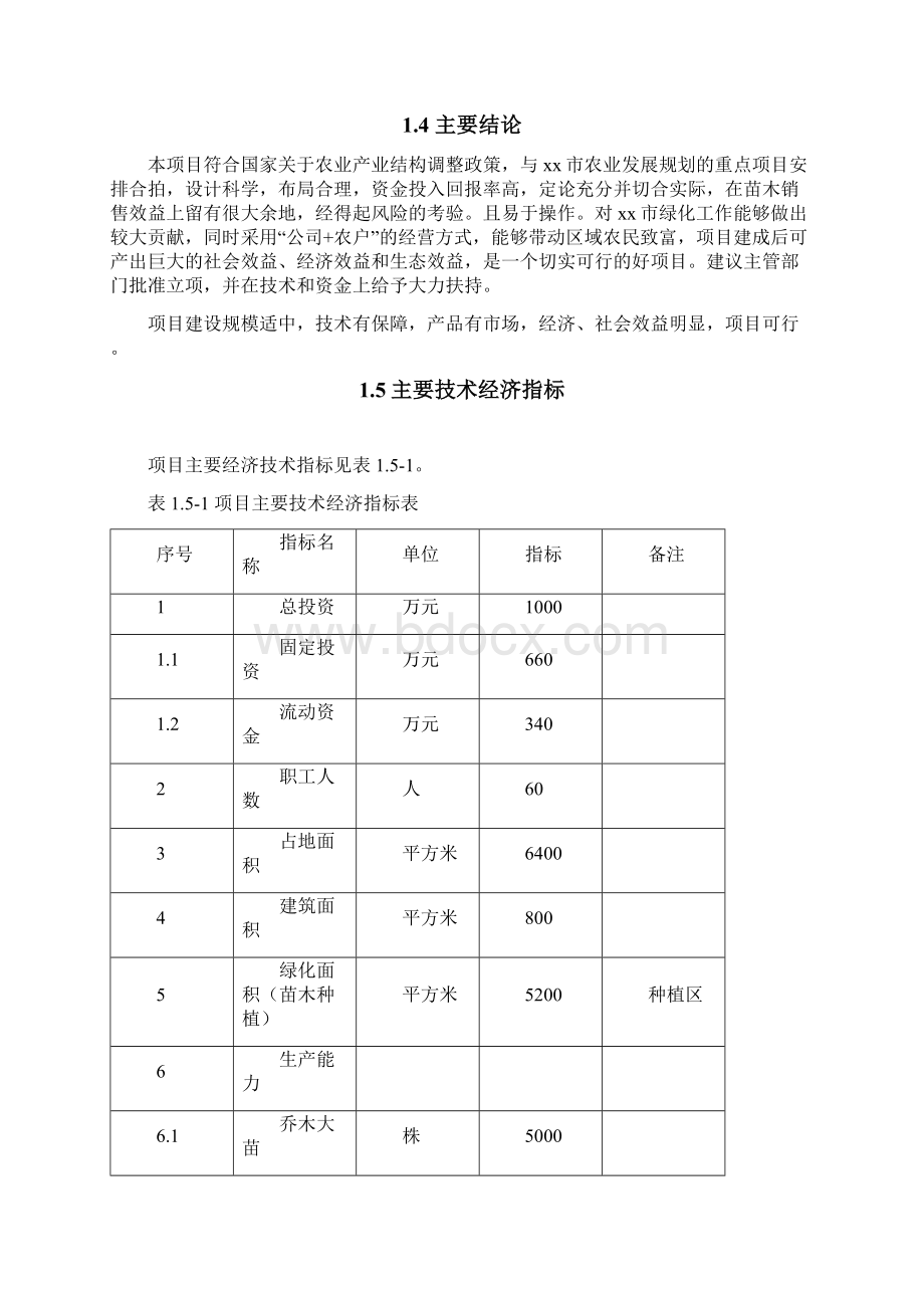 苗木基地及辅助用房建设项目可行性研究报告.docx_第3页