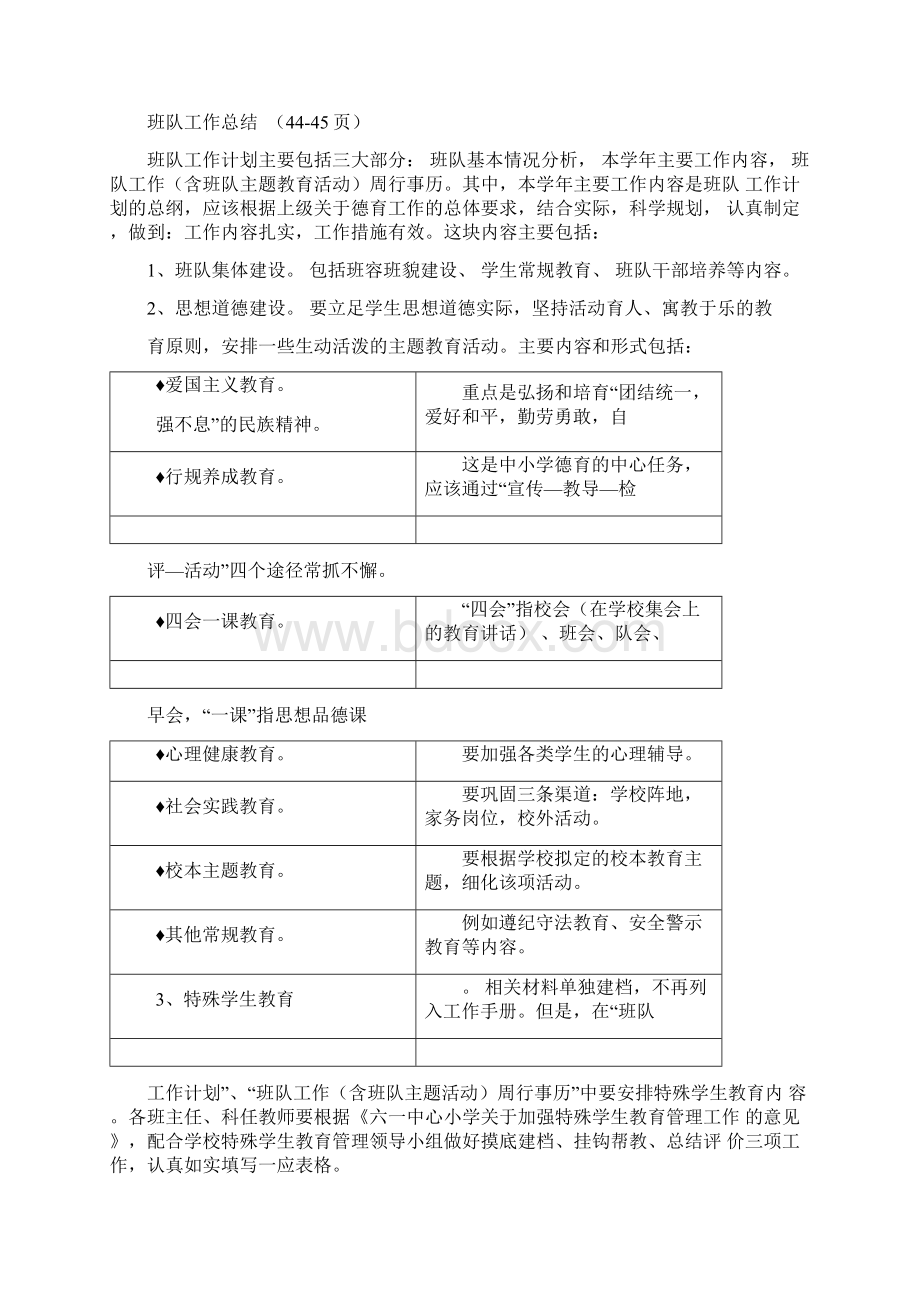 小学四年级班主任工作手册文档格式.docx_第2页