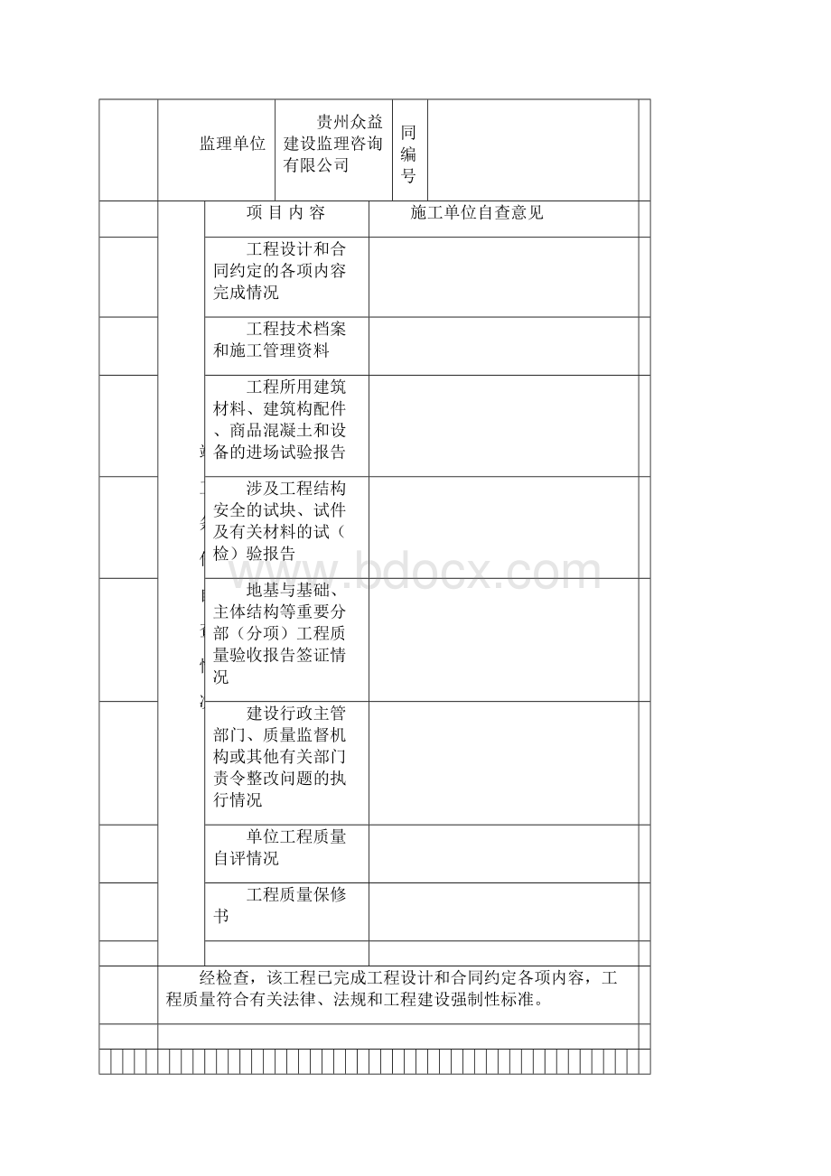 单位子单位工程竣工报告.docx_第2页