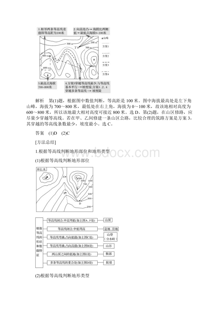 版高考地理二轮复习 第一部分 学科技能培养 技能二 等值线图的判读学案.docx_第2页