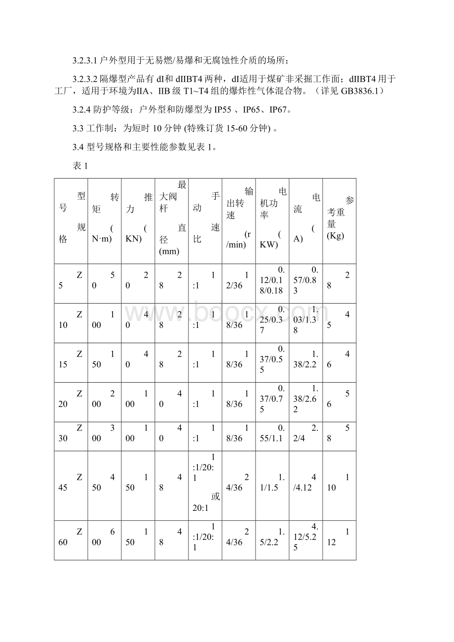 常州兰陵Z型电动执行机构使用说明书.docx_第2页