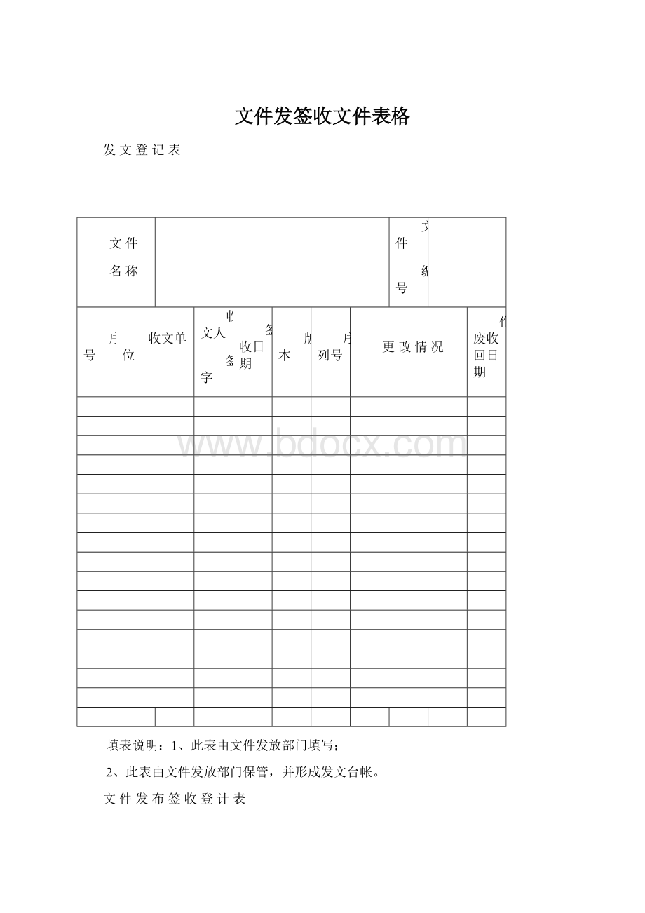 文件发签收文件表格Word格式文档下载.docx_第1页