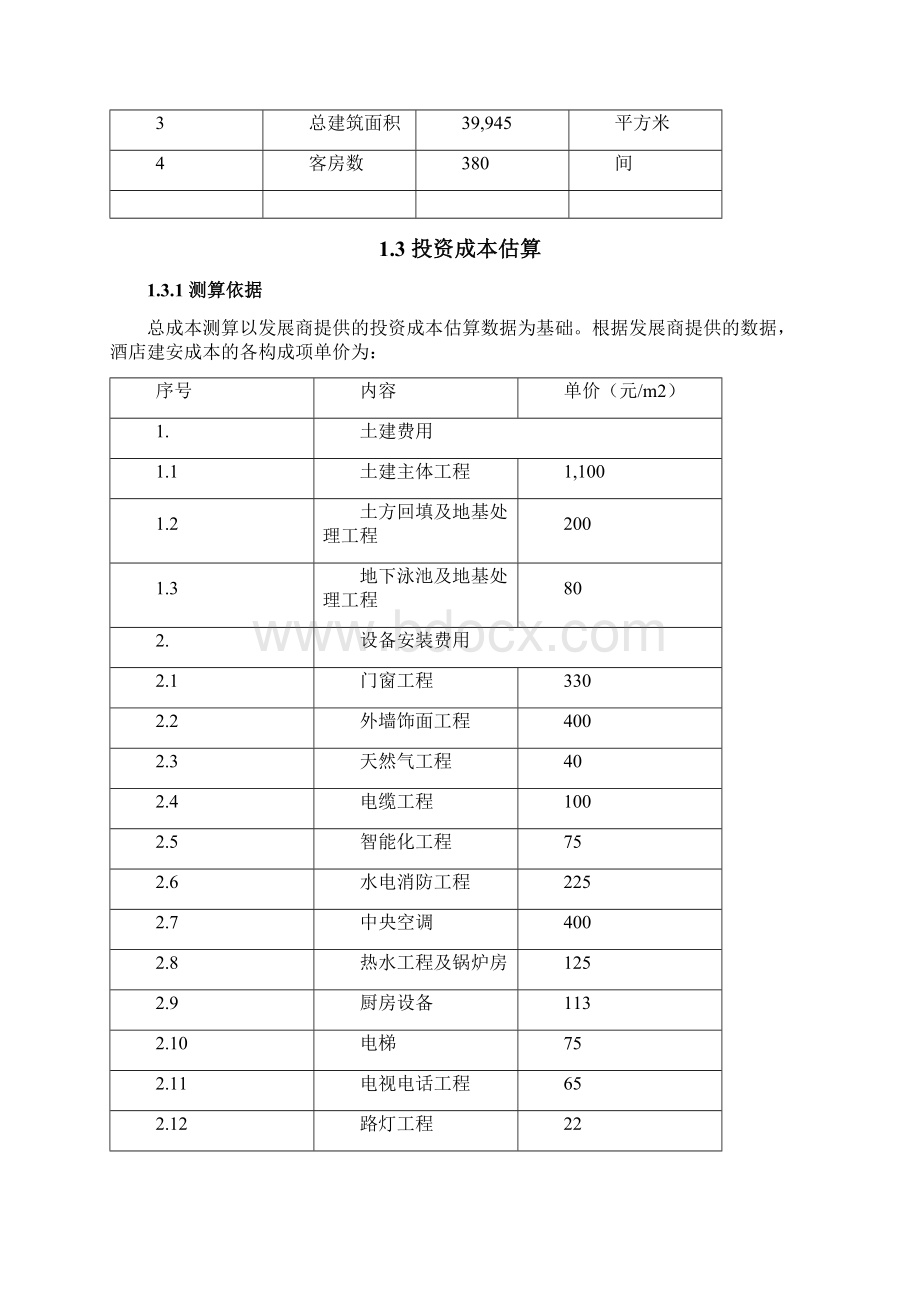 酒店管理筹建酒店投资项目评估与分析叶予舜文档格式.docx_第2页